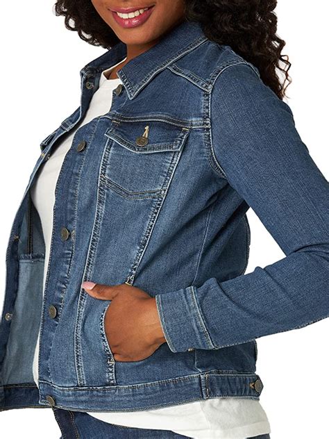 Buy Light Blue Jeans Jacket For Womens In Stock