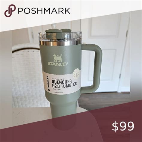 Free T Stanley 40 Oz H20 Flowstate Quencher Tumbler Hearth