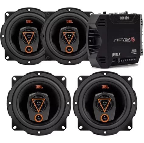 Kit 4 Falantes Multsystem Jbl 5 Polegadas Módulo 400wrms