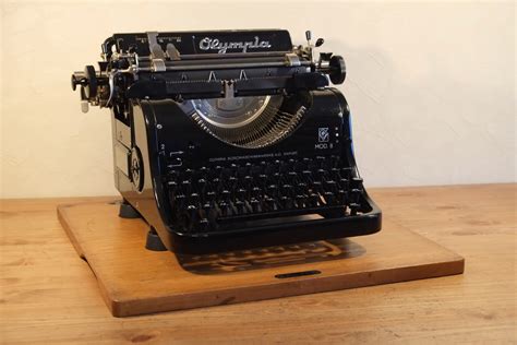 Olympia 8M — Пишущие машинки в XXI веке