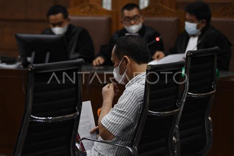 Sidang Pledoi Penyuap Bupati Langkat Antara Foto