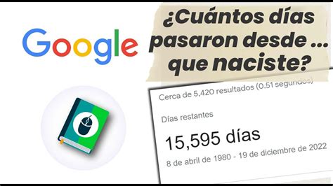 Sabés cuántos días pasaron desde que naciste te mostramos cómo