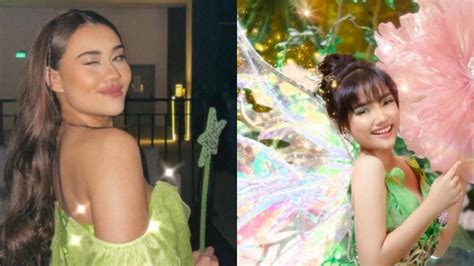 8 Adu Gaya Aaliyah Massaid Dan Fuji An Menjelma Jadi Tinkerbell Intip