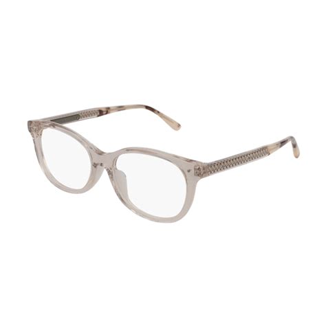 Bottega Veneta BV0129OA 004 Nude Eyeglasses Woman