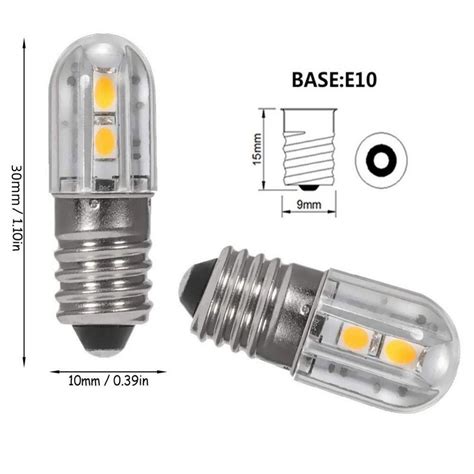 Ärger Heilig Durchschauen 6v Led E10 Ente Vase Bestäuber