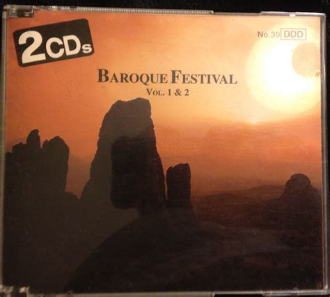 Barock Festival Vol 1 2 1990 CD Discogs