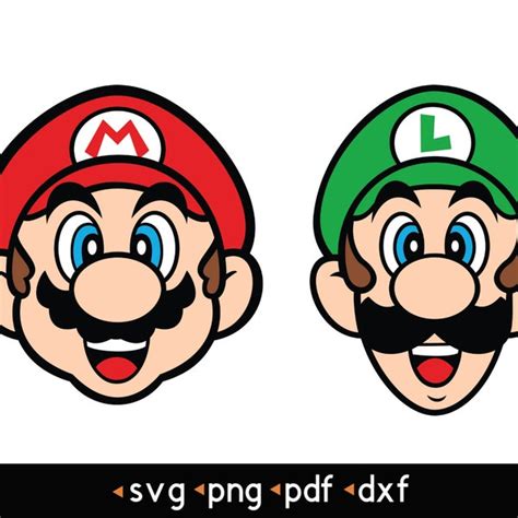 Mario Svg Etsy