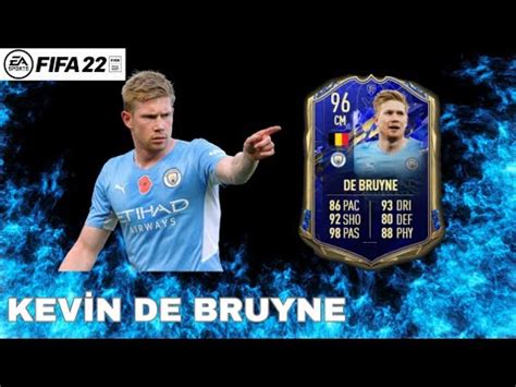 96 TOTY KEVİN DE BRUYNE FİFA22 FUT DRAFT YouTube