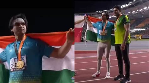 Watch Neeraj Chopra S Million Dollar Act After Arshad Nadeem Was Left