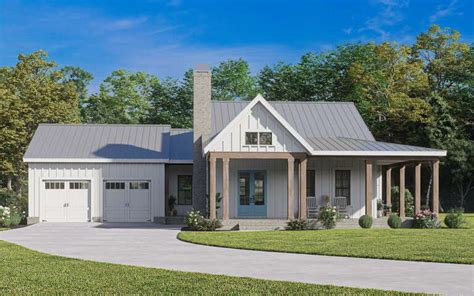 House Plan Modern Farmhouse Plan Square Feet