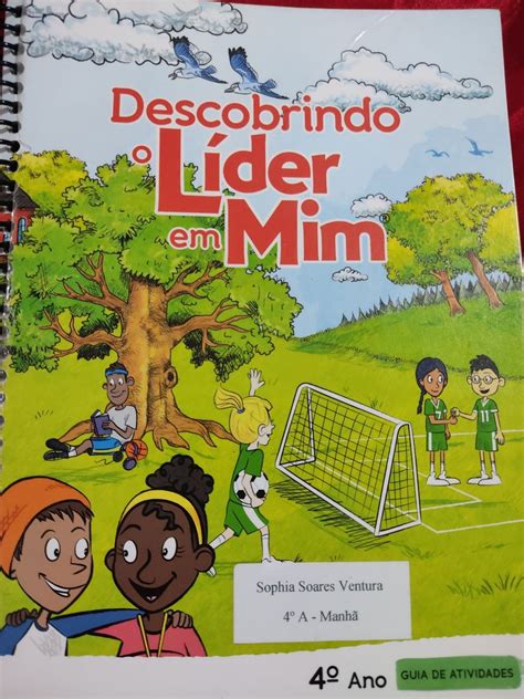 Livro Descobrindo O Líder em Mim 4 Ano Livro Líder Em Mim Usado