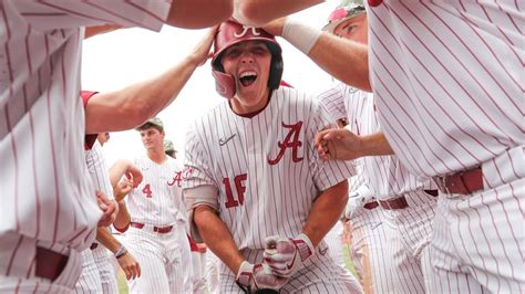 Alabama Baseball Eliminates Auburn Keeps Sec Tournament Run Alive With