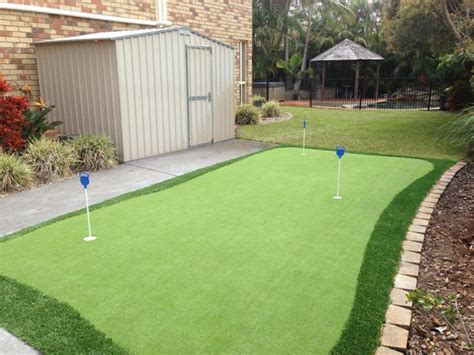 Backyard Putting Green - Turf Brisbane, Landscaping Brisbane & Redlands ...