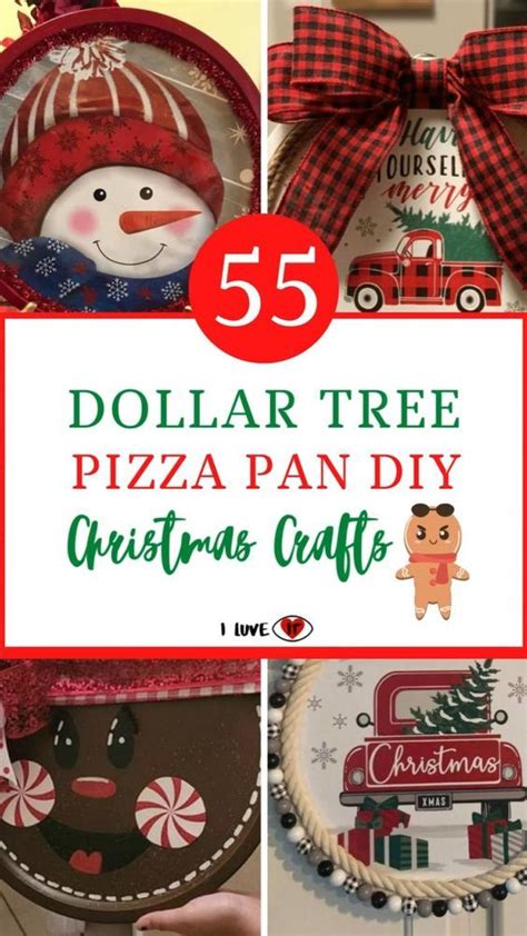 Dollar Tree Pizza Pan Diy Christmas Crafts