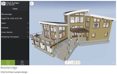 Chief Architect D Viewer Viewing A Model