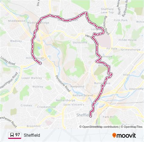 Route Schedules Stops Maps Sheffield Centre Updated