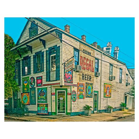 New Orleans Art Americana Bywater Cafe New Orleans Cafe - Etsy