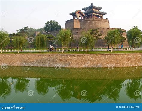 CongTai Park in Historical City Handan China Stock Photo - Image of ...