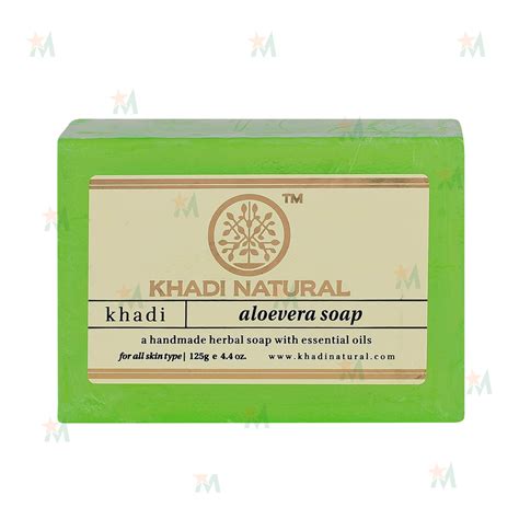 Khadi Natural Aloevera Soap 125 Gm Star Mart