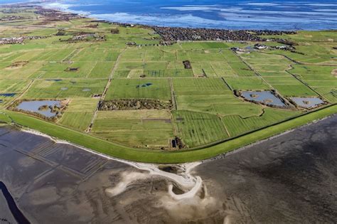 Sylt Aus Der Vogelperspektive Meeres K Ste Der Nordsee In Rantum