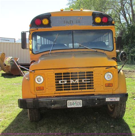 1979 Gmc 6000 Ss 31 School Bus In Kansas City Mo Item F5314 Sold