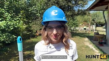 HUNT4K Sexy Handywoman Fanta Sie Was Seduced By A Rich Hunter Hot Sex With Fanta Sie George