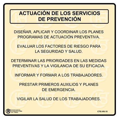 Nueva ventana Actuación de los servicios de prevención pdf 20 Kbytes