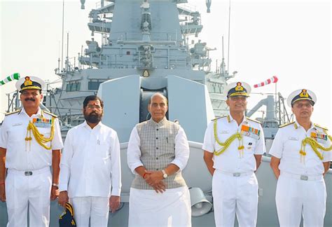 INS Imphal Indian Navy Commissions Its Latest Stealth Guided Missile