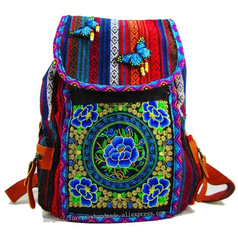 Tribal Vintage Hmong Thai Indio Tnico Boho Hippie Tnico Bolso