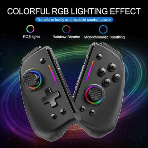 Linyuvo Controlador Inal Mbrico Con Vibraci N Dual Para Ns Switch