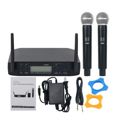 GLXD4 BETA58A UHF 640 690MHz Professional Wireless Microphone System