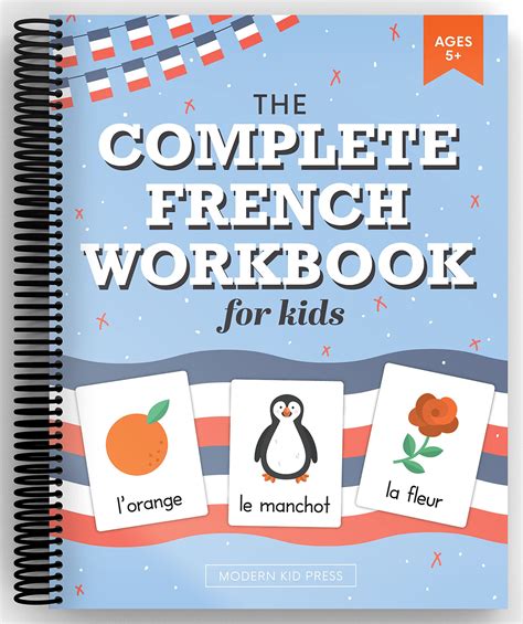 Buy The French Workbook for Kids: A Fun and Easy Beginner's Guide to