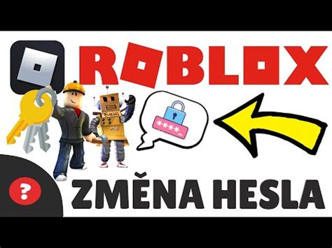 Jak ZMĚNIT HESLO pro ROBLOXU Návod ROBLOX Mobil Tutoriály česky