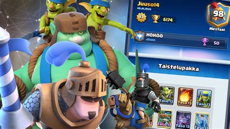 Goblin Giant Double Prince Deck 🏆 Juuso14 👈best Deck In Clash Royale Youtube