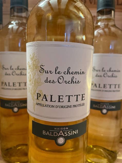 2017 Maison Baldassini Palette Cuvée Sur le Chemin des Orchis