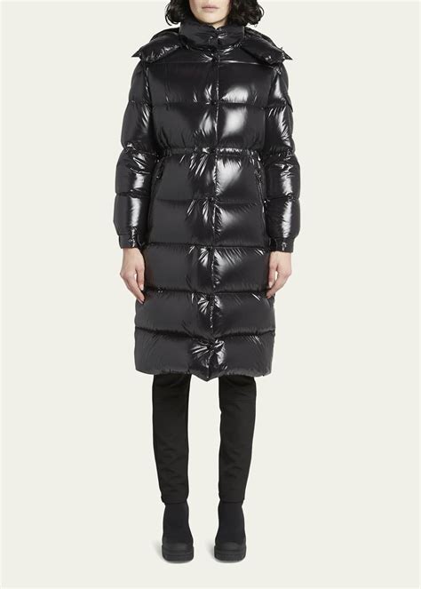 Moncler Cavettaz Hooded Long Puffer Coat Bergdorf Goodman