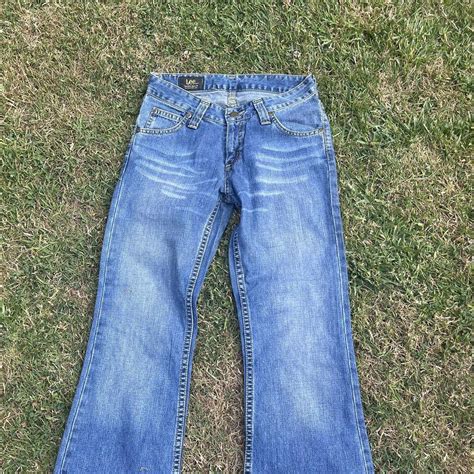 Lee Lowrise Y2k Bootcut Jeans Size 8 No Pics On As Depop