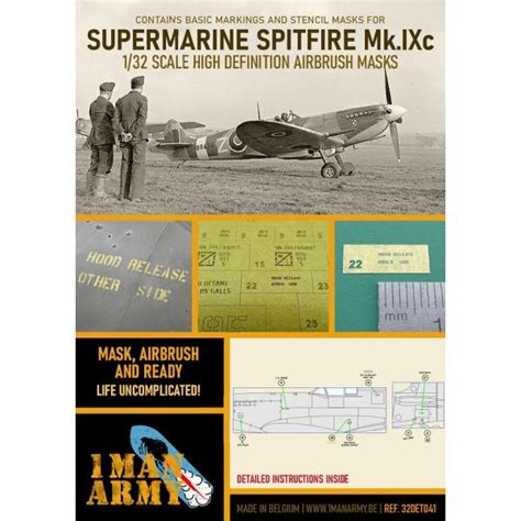 Título 1ManArmy 1 32 SUPERMARINE SPITFIRE MK IXC TAMIYA REVELL