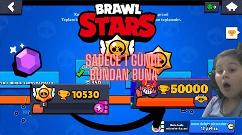 Brawl Stars Nasıl Kupa Kasılıri En İyi Kupa Kasma Taktiği I 1 GÜnde 50