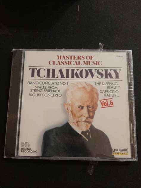 Masters Of Classical Music Vol 6 Tchaikovsky Cd Oct 1990 Laserlight For Sale Online Ebay