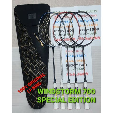 Jual Raket Badminton Lining Windstorm Se Raket Lining Windstorm