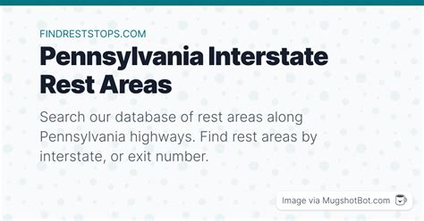 Pennsylvania Rest Areas | Find rest areas along Pennsylvania interstates