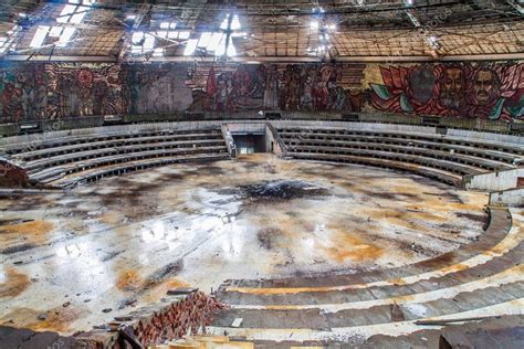 Buzludzha monument inside — Stock Photo © nikolay100 #53326461