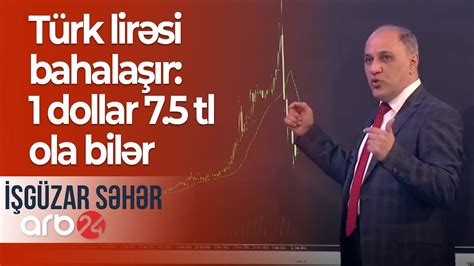 Türk lirəsi bahalaşır 1 dollar 7 5 tl ola bilər İşgüzar Səhər YouTube