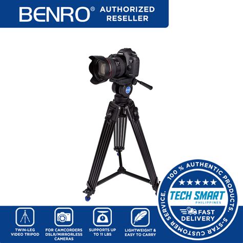 Benro Kh N Basic Video Tripod Kit Tech Smart Philippines