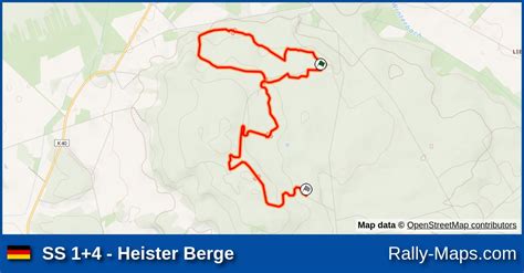 Ss Heister Berge Stage Map Rallye Buten Un Binnen Drc