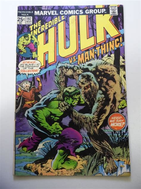 The Incredible Hulk Gd Vg Condition Mvs Intact Comic