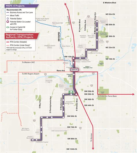City Map Of Oklahoma City