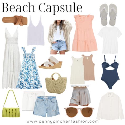 Minimal Wardrobe Capsule Vacation Capsule Penny Pincher Fashion Blog