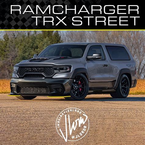 Imagined Fourth Gen Dodge Ramcharger Drops 2022 Trx To A Raw “street” Level Autoevolution